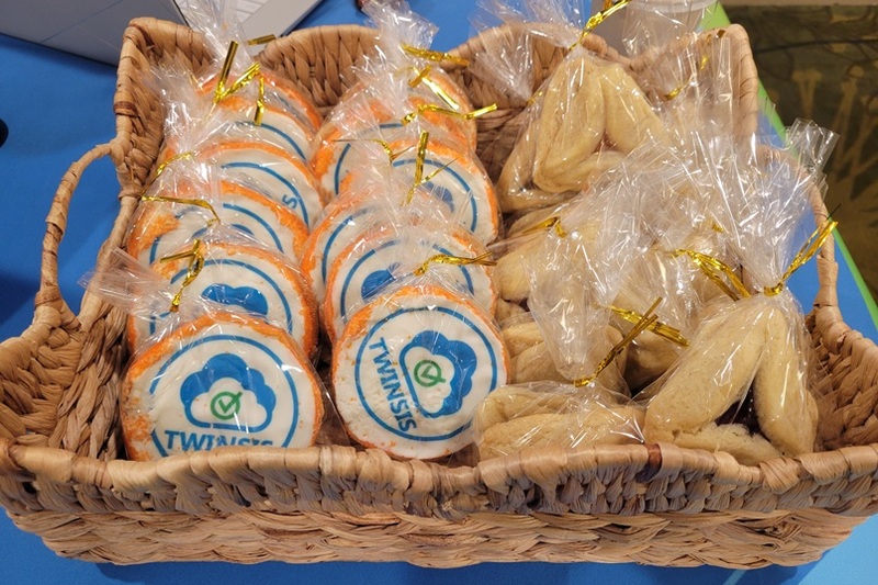 Cookies with Twinsis Logo